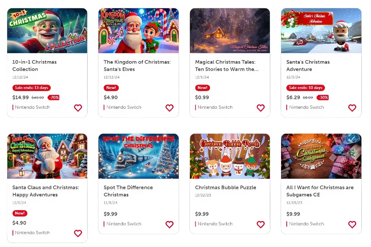 C’est le bazar sur le Nintendo Switch eShop